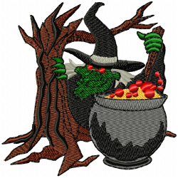 Halloween Embroidery Design 12